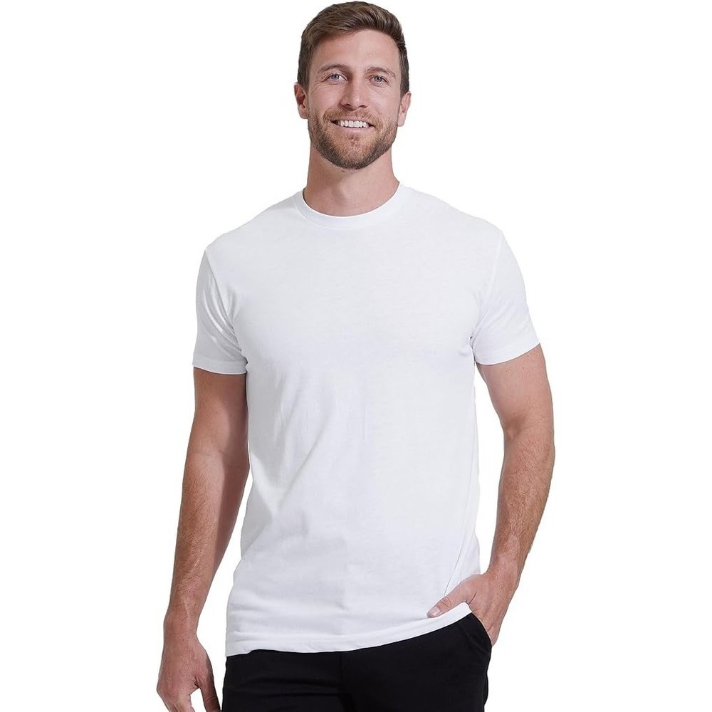 True Classic Crew Neck Size Medium White